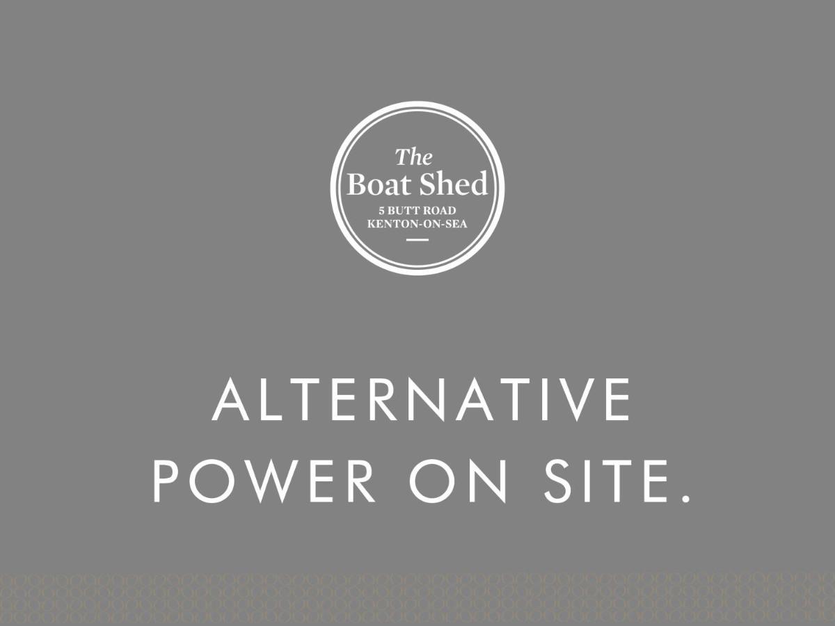 The Boat Shed By The Oyster Collection Villa Kenton on Sea Exterior foto